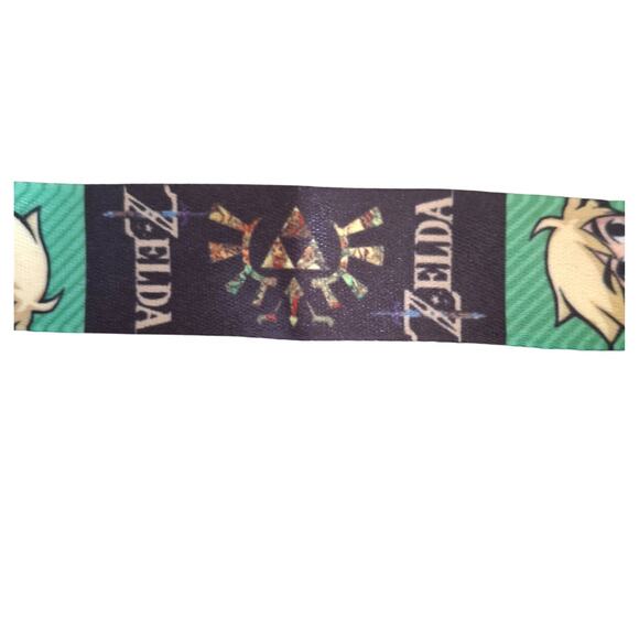 Nintendo Switch The Legend of Zelda Link Green Fabric Lanyard One Size Unisex - Picture 2 of 6
